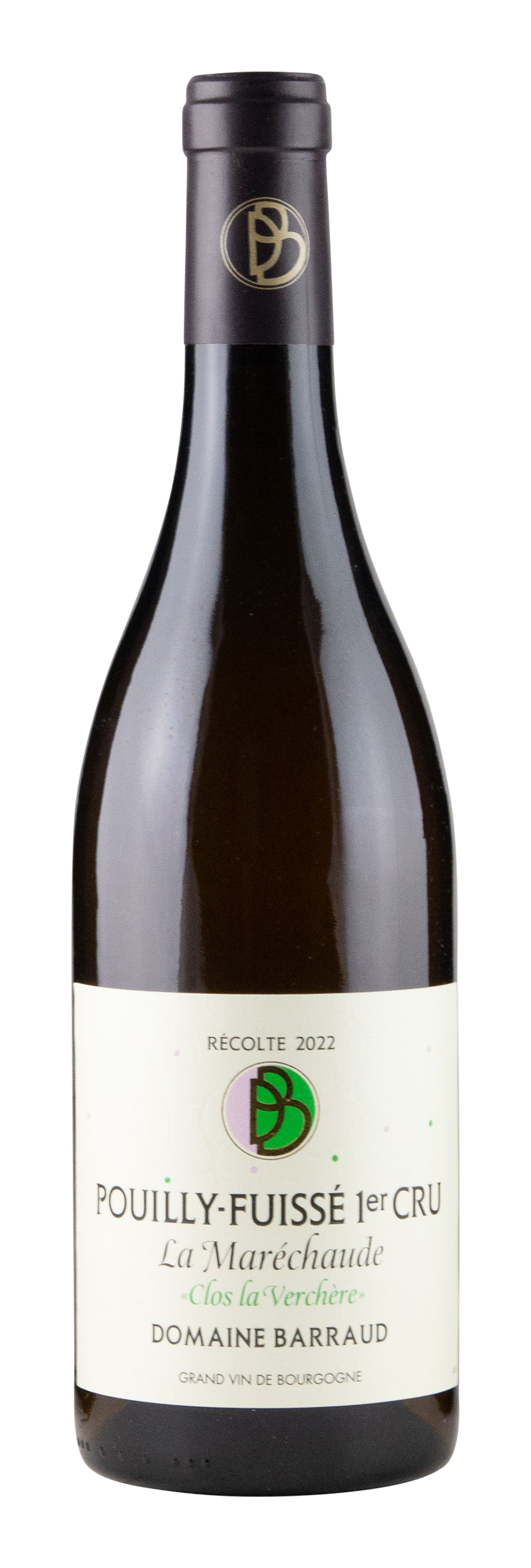 Domaine Barraud Pouilly-Fuissé 1er Cru La Maréchaude Clos la Verchère 2023